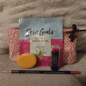 Women's The Color Workshop Pink Lipstick & Lip Pencil Set, One Size